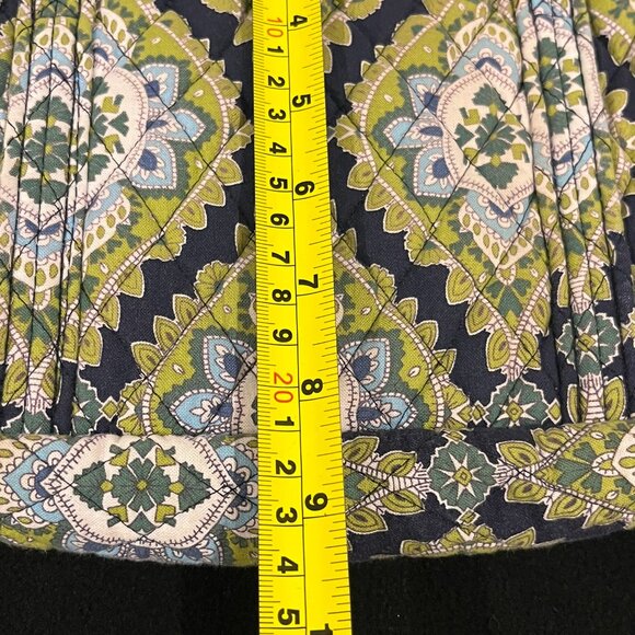 Vera Bradley Retired Cambridge Pattern 2 Strap Top Zip Purse - Picture 3 of 9